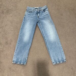 Signature by Levi Strauss Women's ‘94 Baggy Straight Leg Jeans - Light Blue